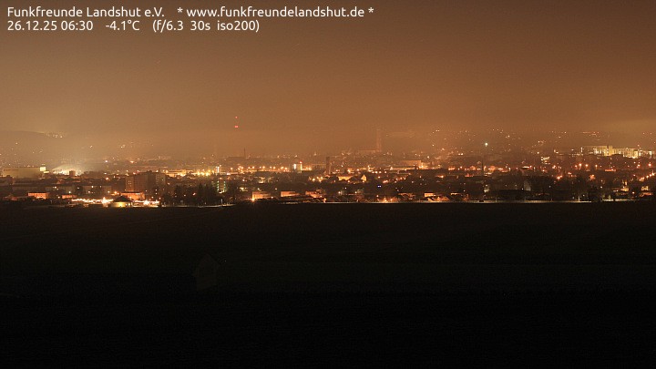 Archiv Foto Webcam Blick auf Landshut in Niederbayern