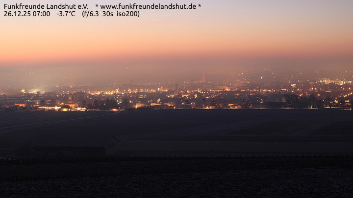 Archiv Foto Webcam Blick auf Landshut in Niederbayern