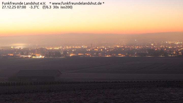 Archiv Foto Webcam Blick auf Landshut in Niederbayern