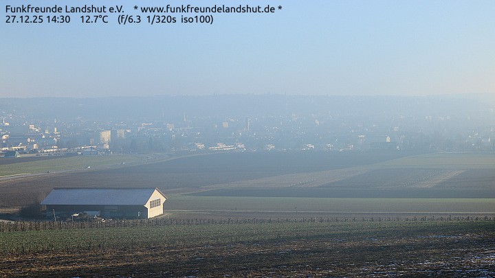 Archiv Foto Webcam Blick auf Landshut in Niederbayern