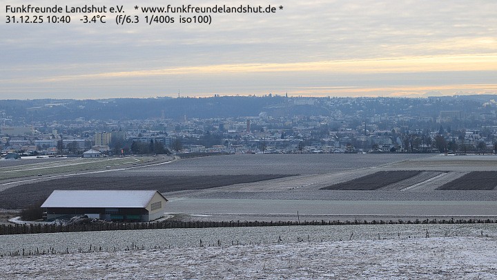 Archiv Foto Webcam Blick auf Landshut in Niederbayern