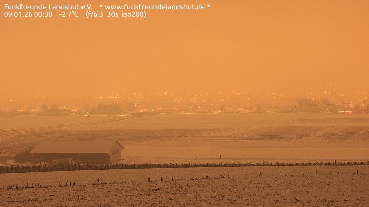 Archiv Foto Webcam Blick auf Landshut in Niederbayern