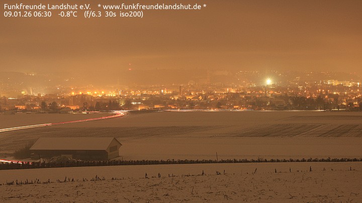 Archiv Foto Webcam Blick auf Landshut in Niederbayern