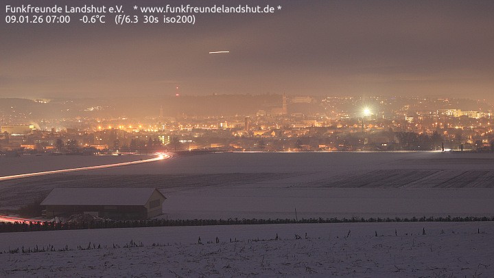 Archiv Foto Webcam Blick auf Landshut in Niederbayern