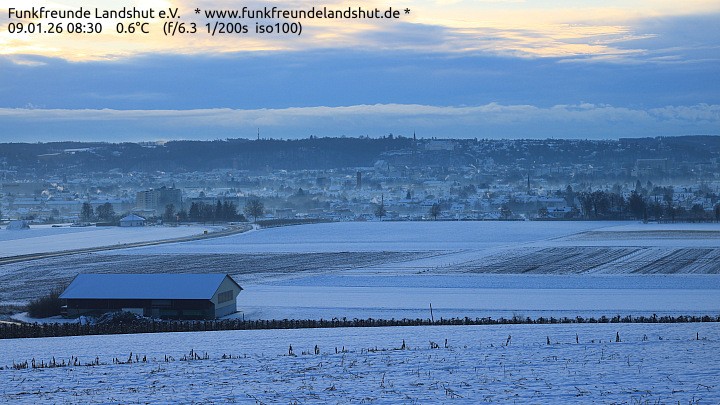 Archiv Foto Webcam Blick auf Landshut in Niederbayern