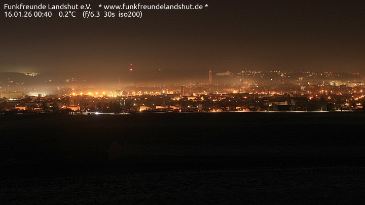 Archiv Foto Webcam Blick auf Landshut in Niederbayern