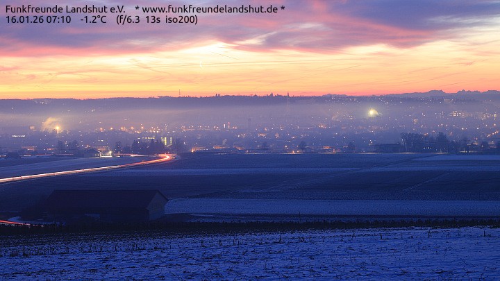 Archiv Foto Webcam Blick auf Landshut in Niederbayern
