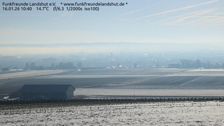 Archiv Foto Webcam Blick auf Landshut in Niederbayern