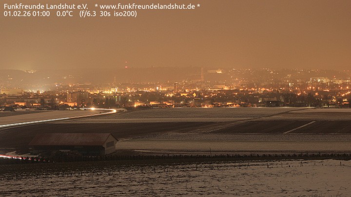 Archiv Foto Webcam Blick auf Landshut in Niederbayern
