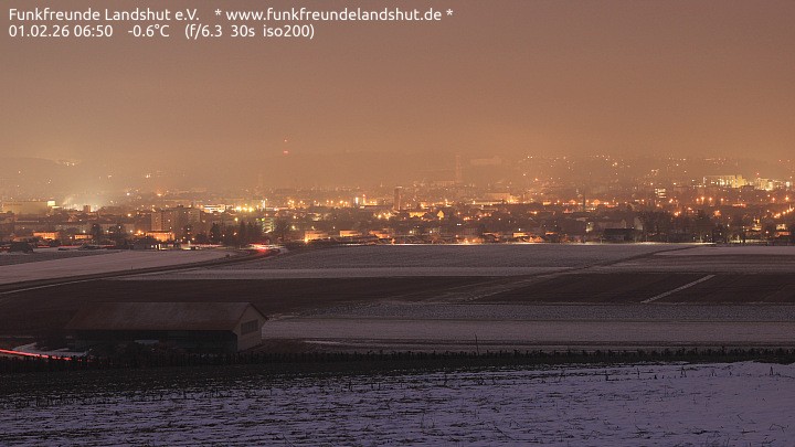 Archiv Foto Webcam Blick auf Landshut in Niederbayern