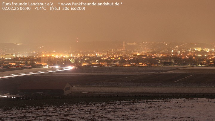 Archiv Foto Webcam Blick auf Landshut in Niederbayern