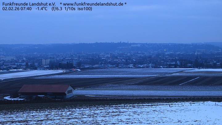 Archiv Foto Webcam Blick auf Landshut in Niederbayern