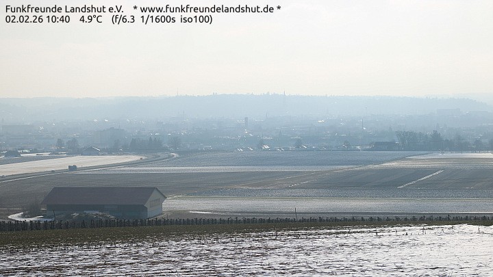Archiv Foto Webcam Blick auf Landshut in Niederbayern