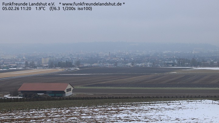 Archiv Foto Webcam Blick auf Landshut in Niederbayern