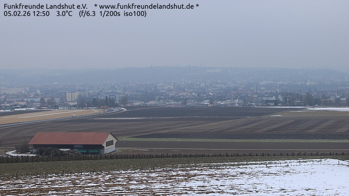 Archiv Foto Webcam Blick auf Landshut in Niederbayern
