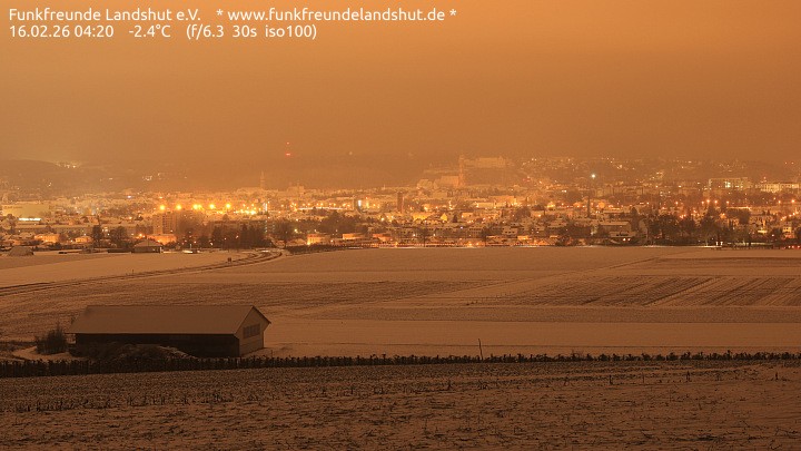 Archiv Foto Webcam Blick auf Landshut in Niederbayern