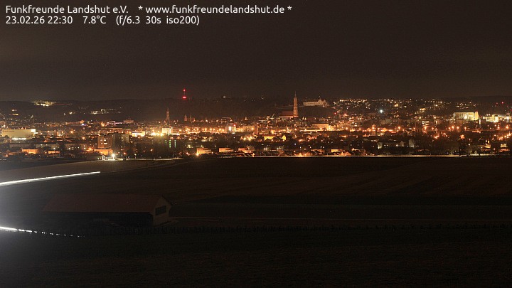 Archiv Foto Webcam Blick auf Landshut in Niederbayern