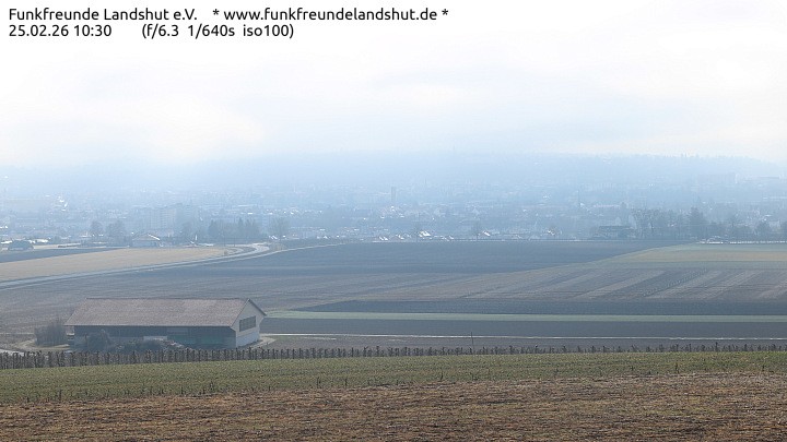 Archiv Foto Webcam Blick auf Landshut in Niederbayern