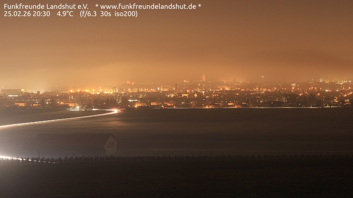 Archiv Foto Webcam Blick auf Landshut in Niederbayern