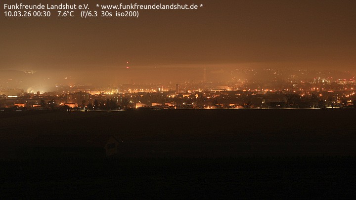 Archiv Foto Webcam Blick auf Landshut in Niederbayern