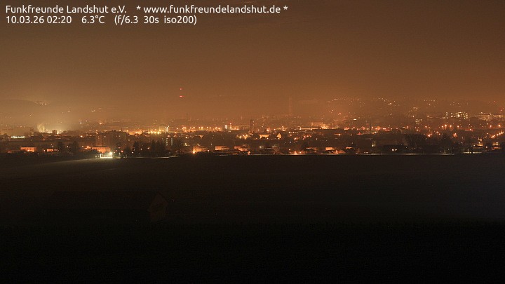 Archiv Foto Webcam Blick auf Landshut in Niederbayern