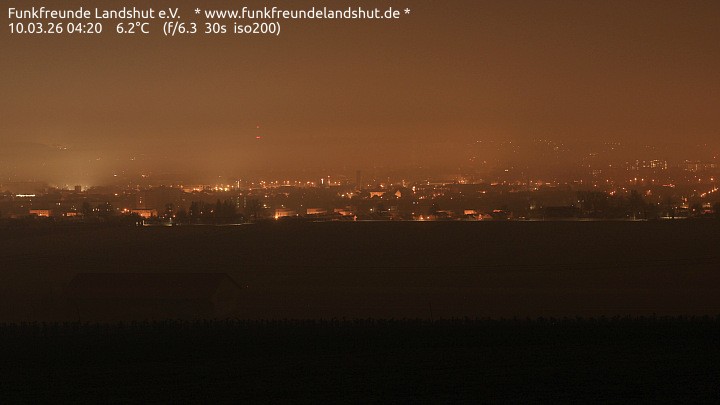 Archiv Foto Webcam Blick auf Landshut in Niederbayern