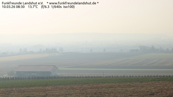 Archiv Foto Webcam Blick auf Landshut in Niederbayern