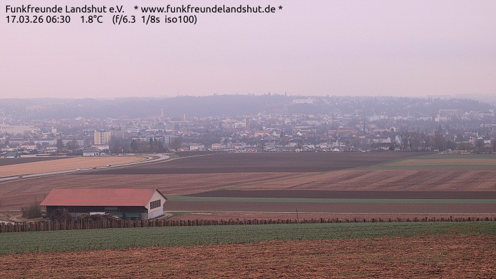 Archiv Foto Webcam Blick auf Landshut in Niederbayern