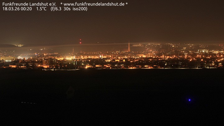 Archiv Foto Webcam Blick auf Landshut in Niederbayern