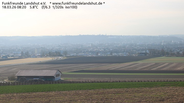 Archiv Foto Webcam Blick auf Landshut in Niederbayern