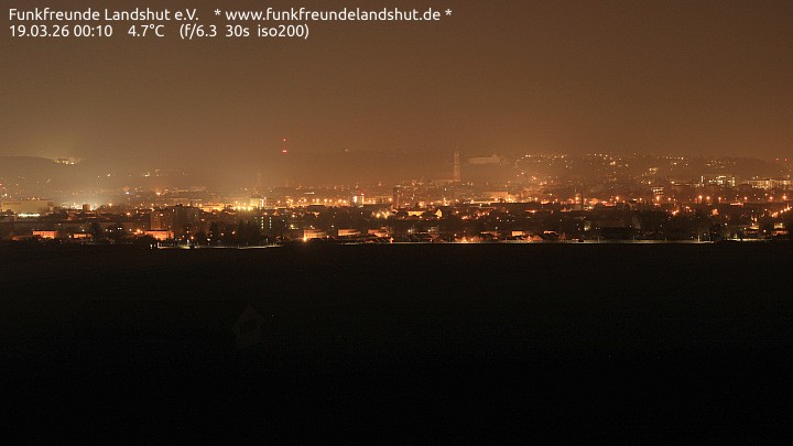 Archiv Foto Webcam Blick auf Landshut in Niederbayern