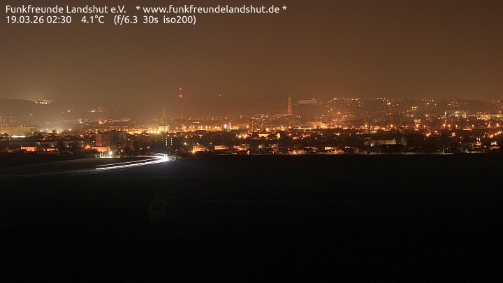 Archiv Foto Webcam Blick auf Landshut in Niederbayern