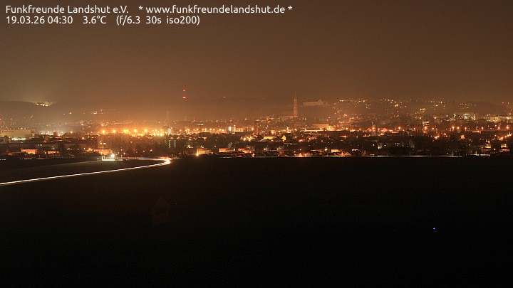 Archiv Foto Webcam Blick auf Landshut in Niederbayern