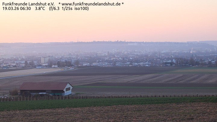 Archiv Foto Webcam Blick auf Landshut in Niederbayern