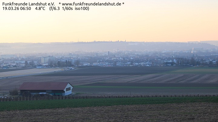 Archiv Foto Webcam Blick auf Landshut in Niederbayern