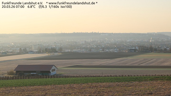 Archiv Foto Webcam Blick auf Landshut in Niederbayern