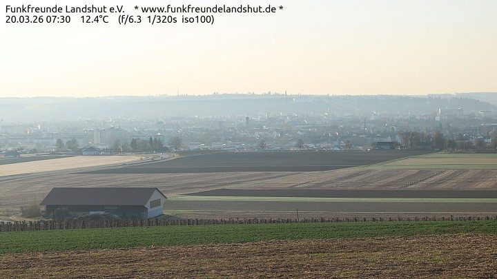 Archiv Foto Webcam Blick auf Landshut in Niederbayern