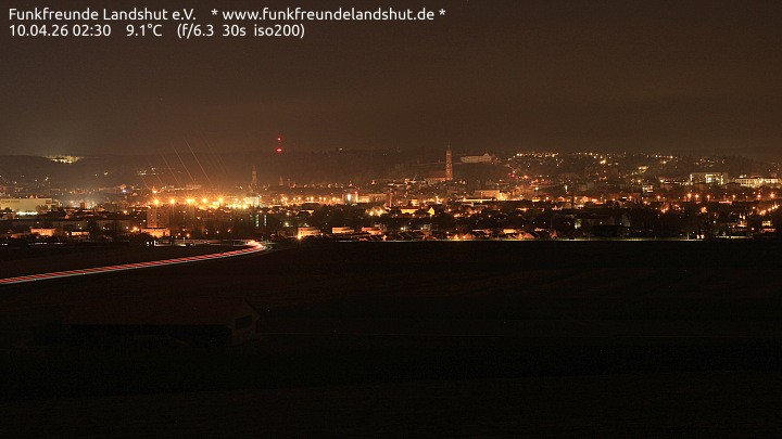 Archiv Foto Webcam Blick auf Landshut in Niederbayern