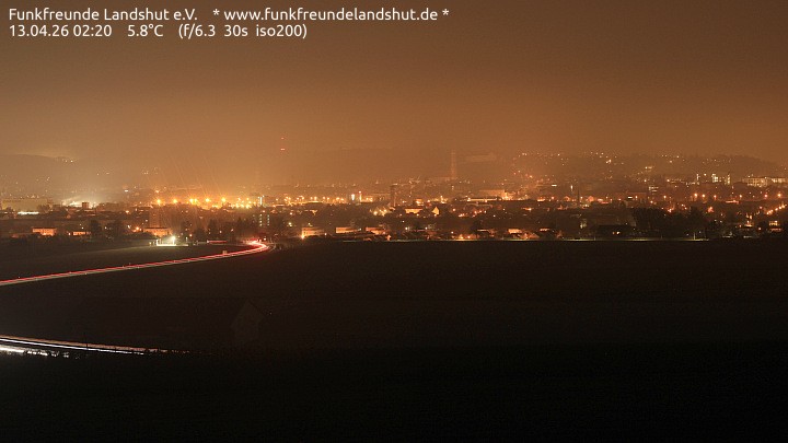 Archiv Foto Webcam Blick auf Landshut in Niederbayern