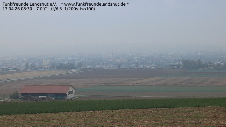 Archiv Foto Webcam Blick auf Landshut in Niederbayern