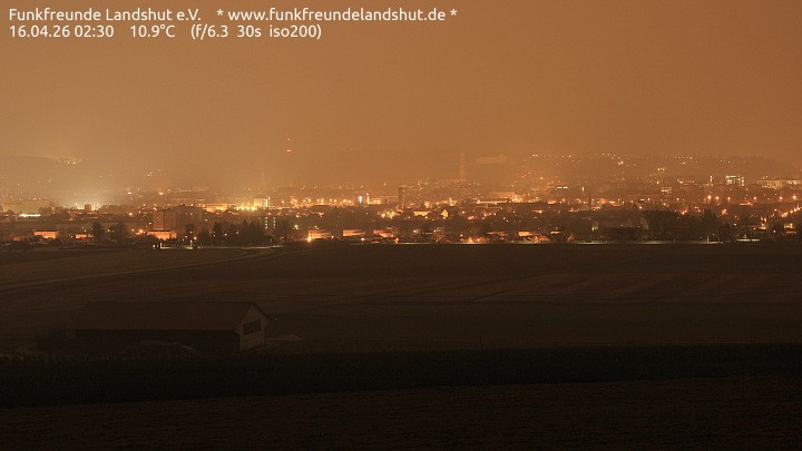 Archiv Foto Webcam Blick auf Landshut in Niederbayern