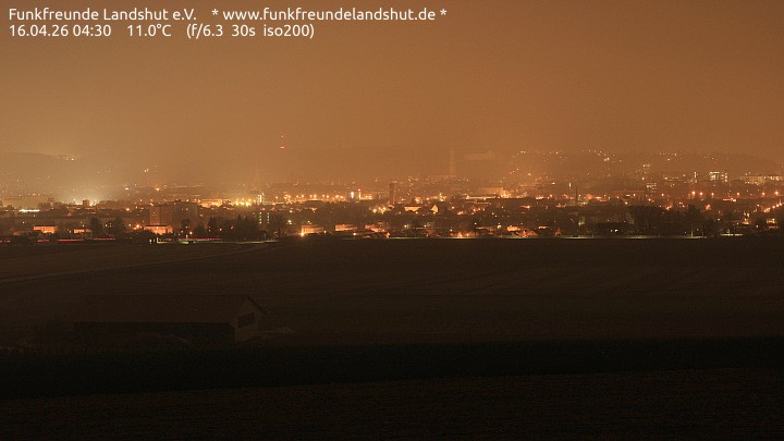 Archiv Foto Webcam Blick auf Landshut in Niederbayern