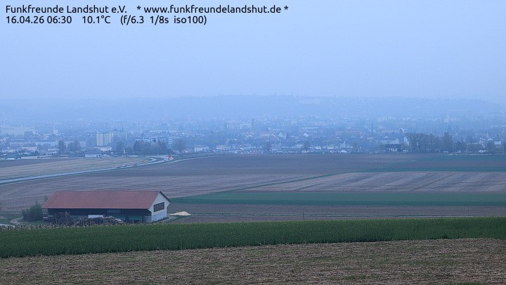 Archiv Foto Webcam Blick auf Landshut in Niederbayern