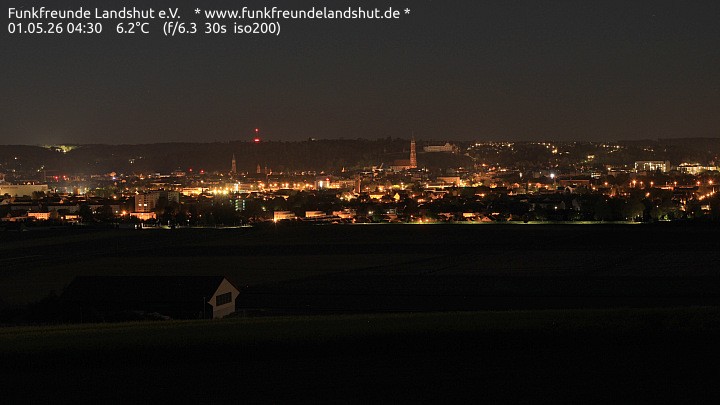 Archiv Foto Webcam Blick auf Landshut in Niederbayern