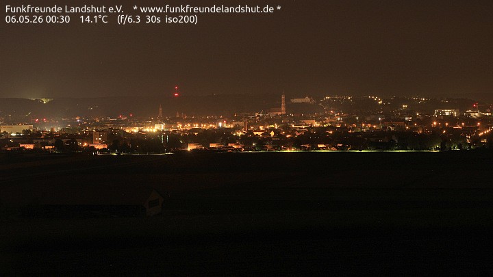 Archiv Foto Webcam Blick auf Landshut in Niederbayern