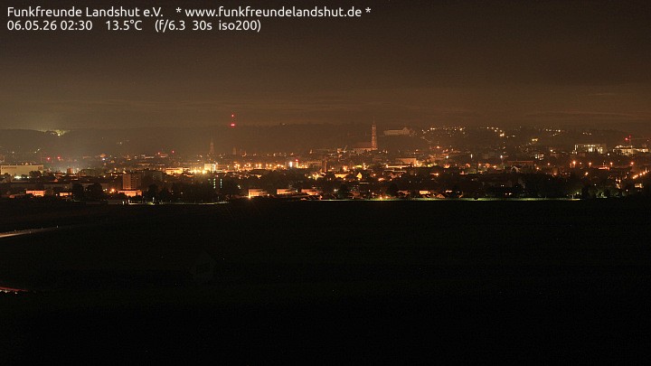 Archiv Foto Webcam Blick auf Landshut in Niederbayern