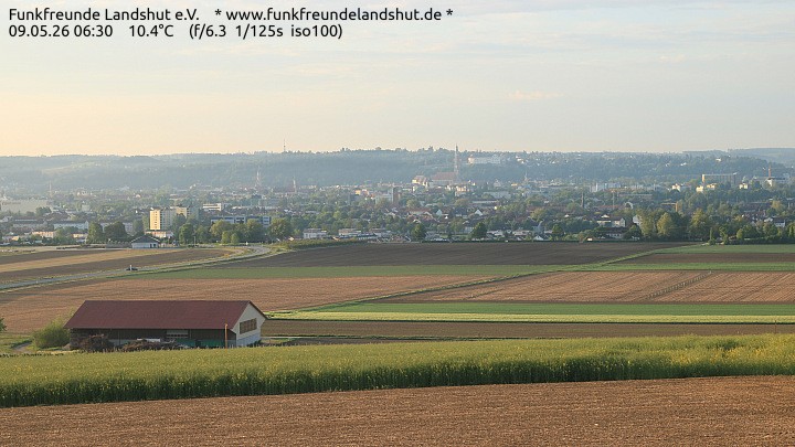 Archiv Foto Webcam Blick auf Landshut in Niederbayern
