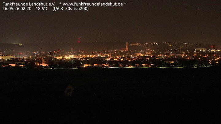 Archiv Foto Webcam Blick auf Landshut in Niederbayern