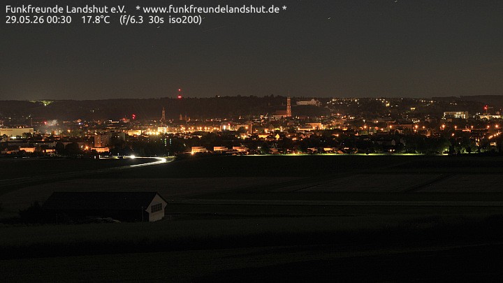Archiv Foto Webcam Blick auf Landshut in Niederbayern