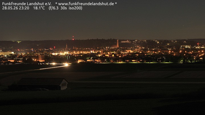 Archiv Foto Webcam Blick auf Landshut in Niederbayern